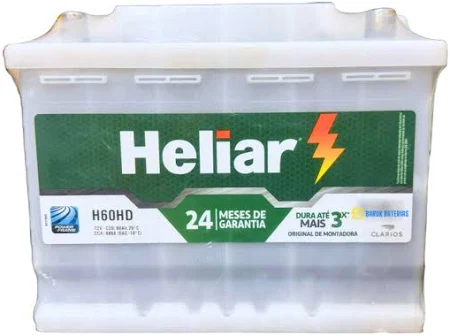 Bateria Heliar 60Ah