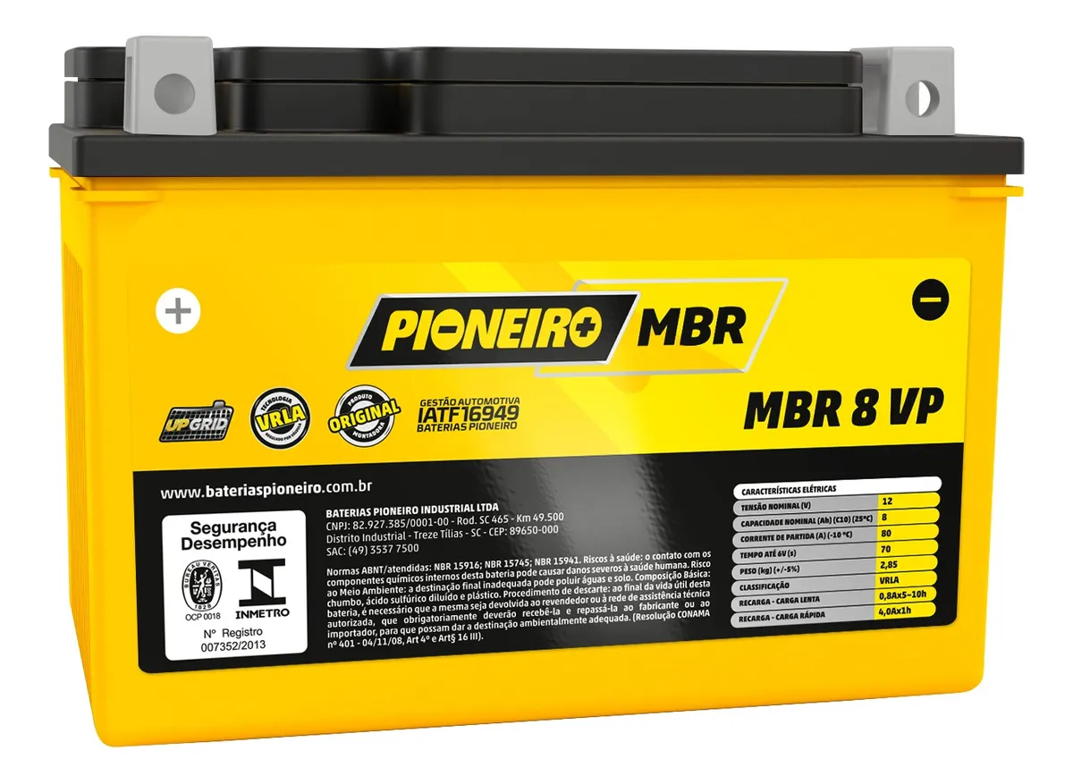 Bateria Pioneiro 60Ah